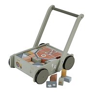 Little Dutch Dice Cart Farm - Wooden Blocks