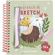 Little Dutch Scratch Book Rosa & Friends - Scratch Pictures