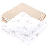 Little Dutch Baby Bunny Beige 2 ks - Cloth Nappies