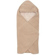 Little Dutch Knitted wrap blanket 75x75 cm Beige - Blanket