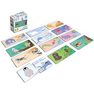 KukiKuk Véééliké puzzle duo Where the animals live - Jigsaw Puzzle