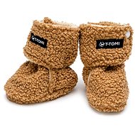 T-tomi Teddy Brown (9-12 months) - Baby Booties