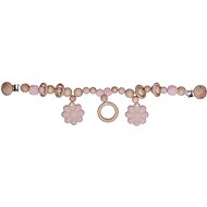 Label Label Silicone Chain Flower Pink - Pushchair Toy