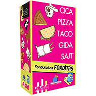 Cica, pizza, taco, gida, sajt - Fordulatos fordítás - Social Game