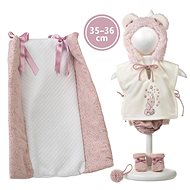Llorens M635-44 Baby doll outfit New Born size 35-36 cm - Toy Doll Dress