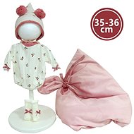 Llorens M635-78 doll outfit for baby New Born doll size 35-36 cm - Toy Doll Dress