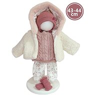 Llorens M843-34 outfit for baby doll New Born size 43-44 cm - Toy Doll Dress