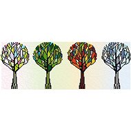Diamond Dotz 4 seasons with frame - Diamond Painting