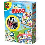 SES Cestovní hra Bingo - lepení obrázků na okno auta - Board Game