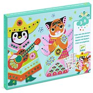 Djeco Collage with gems - Craft for Kids