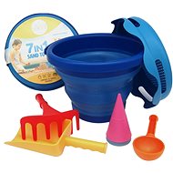 Compactoys Folding set 7in1 blue - Sand Tool Kit