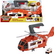 Matchbox Action Drivers Rescue Helicopter with English - Helicopter