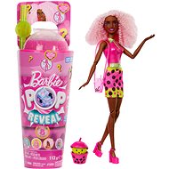 Barbie Pop Reveal Barbie bubble tea - Fruity delight with accessories and 8 surprises, fragrant - Doll