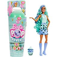 Barbie Pop Reveal Barbie bubble tea - Green tea with accessories and 8 surprises, fragrant - Doll