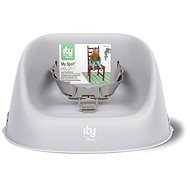 Ingenuity Dining Chair Seat Cushion Easy Clean Booster Gray - Children's Seat