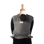 Babylonia Tricot-Slen Organic Moon Mist Grey - Baby carrier wrap