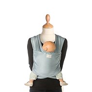 Babylonia Tricot-Slen Bamboo Blue Fog - Baby carrier wrap