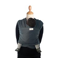 Babylonia Tricot-Slen Bamboo Smokey Grey - Baby carrier wrap