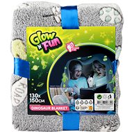 Teddies Blanket Dinosaur glow in the dark - Blanket