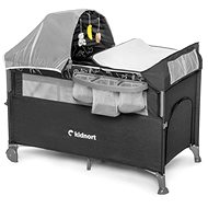 Kidnort Stugan dark grey - Travel Bed