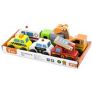 Viga Cars 6 pcs - Toy Car Set