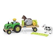 Viga Tractor with animals - Toy Car for Toddlers