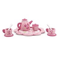 Viga Tea set with tray - Toy Kitchen Utensils