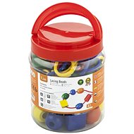 Viga Stringing wooden beads - extra large - Bead Track