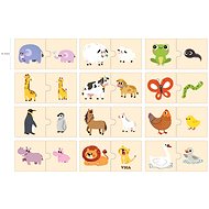 Viga Mummy and baby - Wooden Puzzle