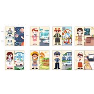 Viga Corresponding professions - Wooden Puzzle