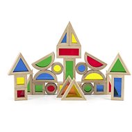 Viga Colored cubes - Wooden Blocks