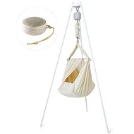 Membantu Premium Set 1 - Nature (Hammock, cradle motor, stand, white noise generator) - Baby Hammock