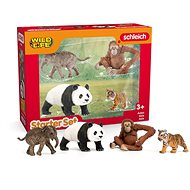 Schleich Wild Life Asia Starter Set 42736 - Figure and Accessory Set