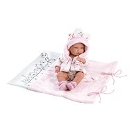 Llorens 73898 New Born holčička - realistická panenka s celovinylovým tělem - 40 cm - Doll