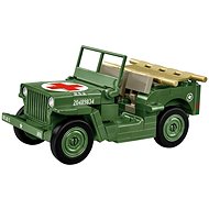 Cobi 2295 WW II Ambulance Willys MB D-DAY 1:35 - Building Set