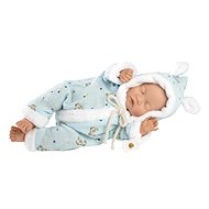Llorens 63301 Little Baby - spící realistická panenka s měkkým látkovým tělem - 32 cm - Doll
