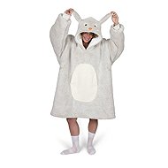 Cozy Noxxiez Rabbit - warm TV hoodie blanket for teens and adults - Wearable Blanket