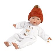Llorens 63304 Little Baby - realistic doll with soft fabric body - 32 cm - Doll