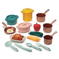 Ecoiffier Large set with food - Toy Kitchen Utensils