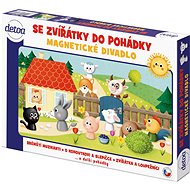 Detoa Magnetic theatre with fairy tale animals - Puppet