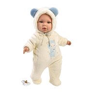 Llorens 14207 Baby Enzo - realistická panenka s měkkým látkovým tělem - 42 cm - Doll
