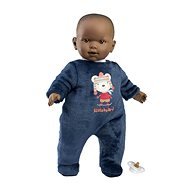 Llorens 14247 Baby Zareb - élethű játékbaba puha szövet testtel - 42 cm - Játékbaba