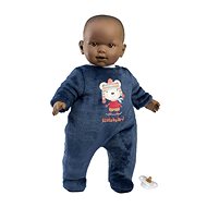 Llorens 14247 Baby Zareb - realistická panenka s měkkým látkovým tělem - 42 cm - Doll
