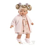 Llorens 33152 Aitana - realistická panenka se zvuky a měkkým látkovým tělem - 33 cm - Doll
