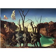Ravensburger 120001935 Salvador Dali: Swans reflecting in the water like elephants - Jigsaw Puzzle