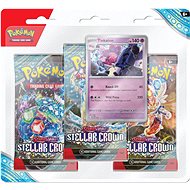 Pokémon TCG: SV07 Stellar Crown - 3 Blister Booster - Pokémon Cards