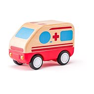 Woody Ambulance with sounds and light - Toy Car for Toddlers