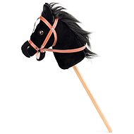 Faunica Hobby horse Baron with sounds black - Stick Horse