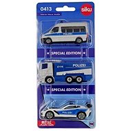 Siku Blister set - Police 3 pcs - Metal Model