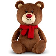 Fényes Orrú Plüss Barna Maci - Soft Toy